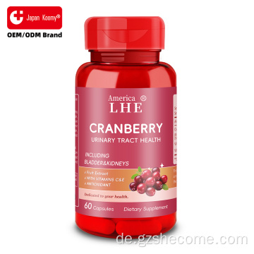 Kräuter-Shecome-Cranberry-Kapseln für die Gesundheit der Harnwege